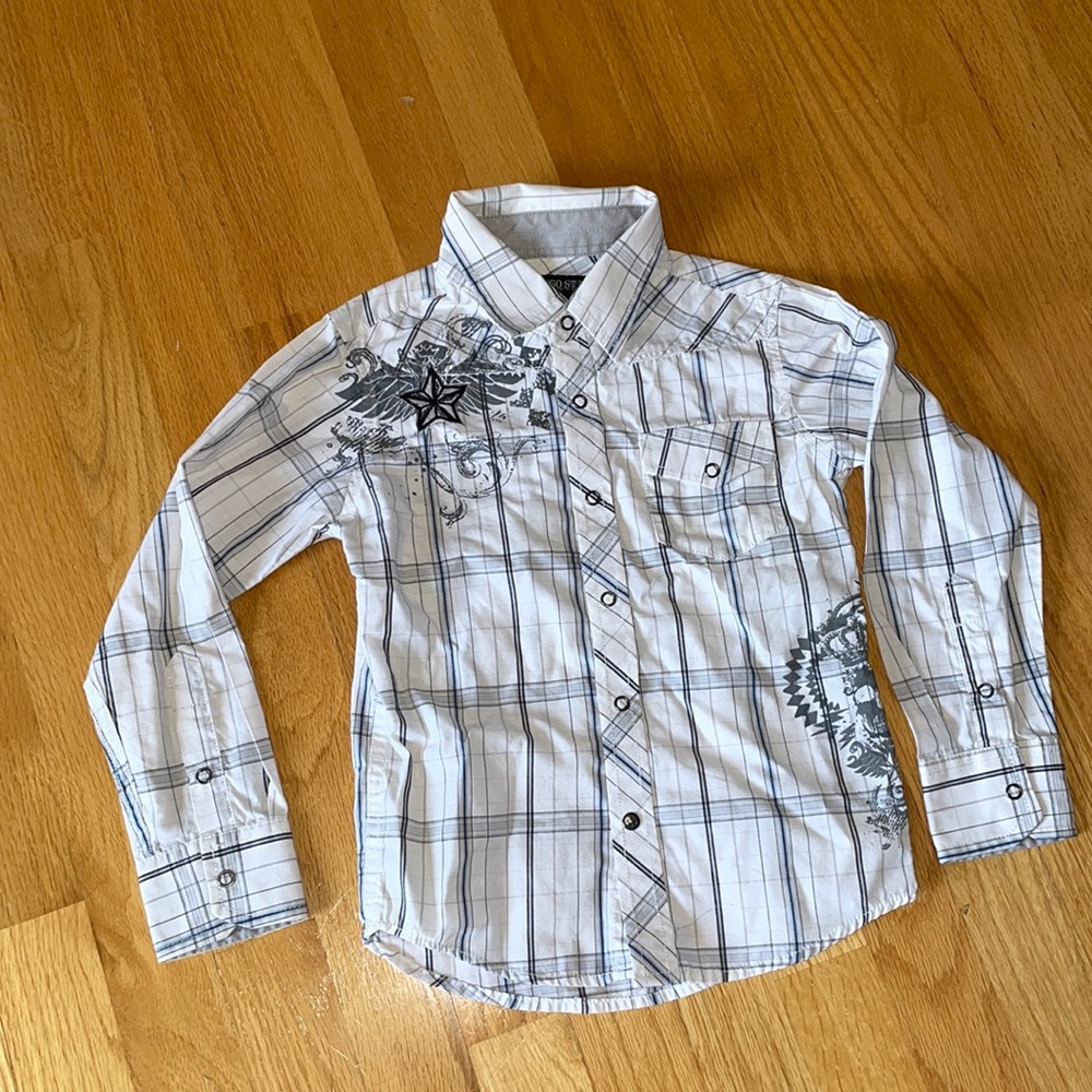 Indigo Star Boys dress shirt size 4